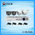 Mixed Dome y Bullet 4CH 720P AHD kits de la cámara, sistema de la cámara del CCTV